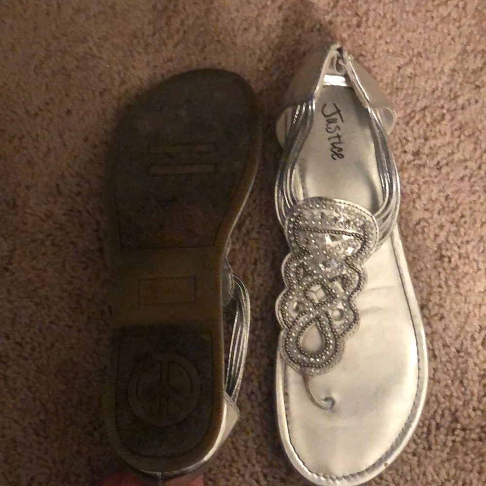 Silver Sandals - Picture 3 of 3